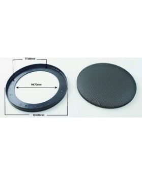 Grille ronde HP 6 pouces pour mettre devant haut parleur 15 cm